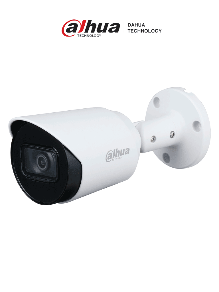Cámara Dahua HAC-HFW1801TN-A Tipo Bala de 8 MP (4K), Lente de 2.8 mm, iR de 30 Mts, IP67, Metalica, Análoga