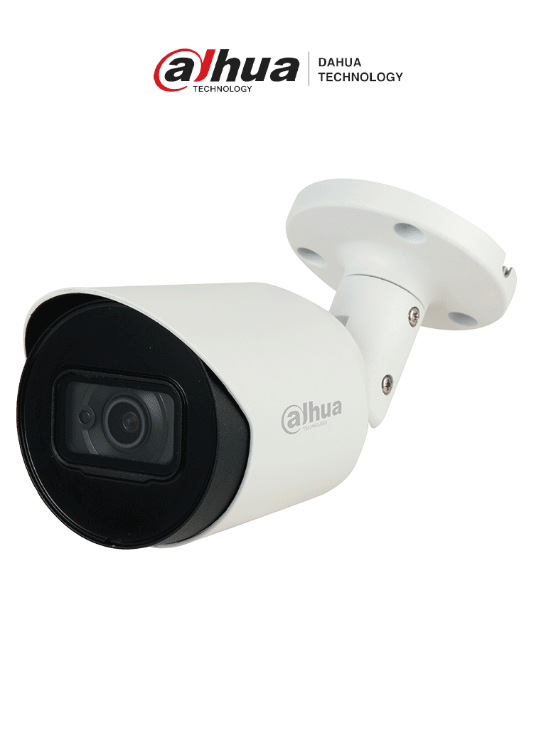 Cámara Dahua HAC-HFW1801T Tipo Bala de 8 MP (4K), Lente de 2.8 mm, 106 Grados De apetura, iR de 30 Mts, Metalica, Análoga