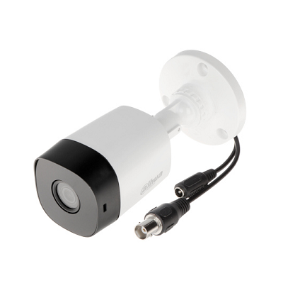 Cámara Dahua HAC-B1A51N-0280B Tipo Bala de 5 MP, Lente de 2.8 mm, 106 Grados de Apertura, iR de 20 Mts, IP67, Análoga